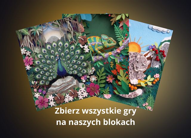 Zbierz wszystkie gry na naszych blokach